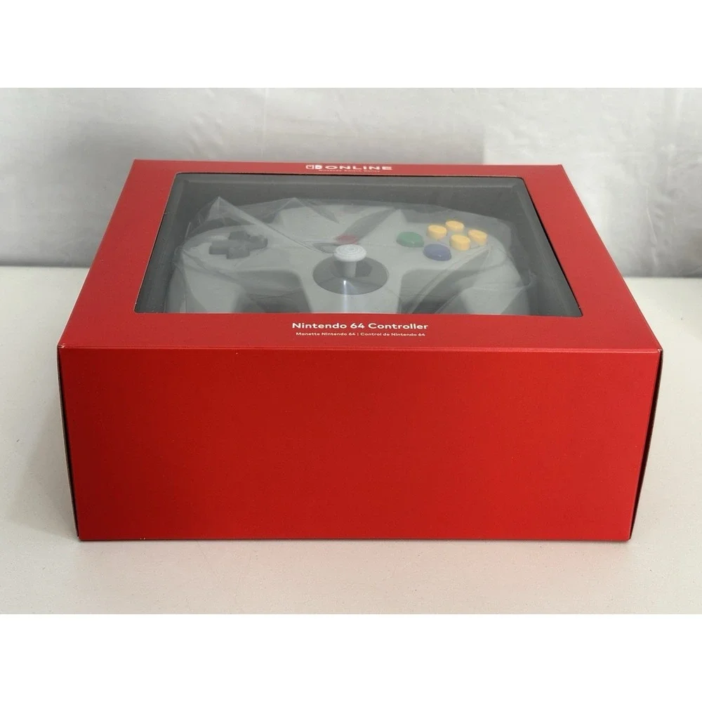 Nintendo Switch Online N64 Controller Official Wireless Boxed Sealed New NIB